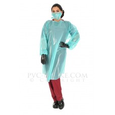 KLEMARO PVC Plastik - Medizinischer Kittel UN36 COVID NURSES GOWN