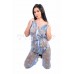 KLEMARO PVC Plastik - Adult Baby Spiel-Jumpsuit Damen und Herren AB31 BIB SUIT