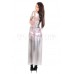 KLEMARO PVC Plastik - Langes Kleid langarm DR35 MORTICA DRESS