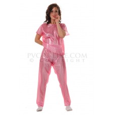 KLEMARO PVC Plastik - Damen-Pyjama Schlafanzug NW04 Ladies Pajamas