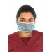 KLEMARO PVC Plastik - Mund-Nasen-Maske Gesichtsmaske XX15 PVC DOCTORS MASK