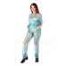 KLEMARO PVC Plastik - Pflege-Kasack mit Hose UN37 SCRUBS