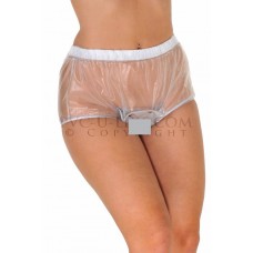 KLEMARO PVC Plastik - Gummihose Schutzhose PA25 OPEN CROTCH POPPER PANTS