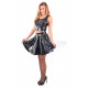 KLEMARO PVC Plastik - Minirock A-Schnitt Jive-Style SK14 JIVE SKIRT